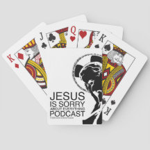 Jezus is sorry podcast spelen kaarten