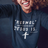 Jezus is terug Sweatshirts voor haar Trui
