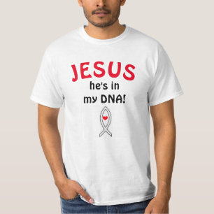 Jezus is uit mij t-shirt