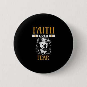Jezus Jezus Christus Believing Ronde Button 5,7 Cm