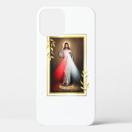 Jezus Jezus Jezus, ik vertrouw op jou kat Case-Mate iPhone Case (Achterkant)