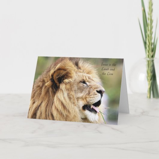 Jezus (Jubileum voor Pastor) Kaart (Voorkant)