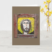 Jezus kaart (Gele Bloem)