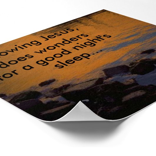 Jezus kennen, vraagt zich af... poster (Hoek)