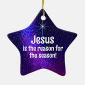 Jezus Keramisch Ornament (Achterkant)