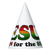 Jezus kerstbomen feesthoedjes (Voorkant)