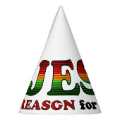 Jezus kerstbomen feesthoedjes (Links)