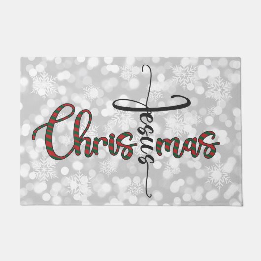 Jezus Kerstdoormat Deurmat (Voorkant)