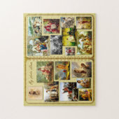 Jezus Kerstman paaspuzzel herrijzen Legpuzzel (Verticaal)