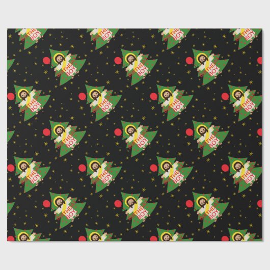 Jezus - Kerstmis Cadeaupapier (Vlak)