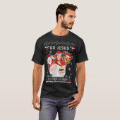 Jezus Kerstmis Het is jouw Christelijke Ch van de  T-shirt (Voorkant volledig)
