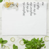 Jezus keuken handdoek Psalm 93:4 (Gevouwen)