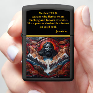 Jezus kijkt naar de schepping