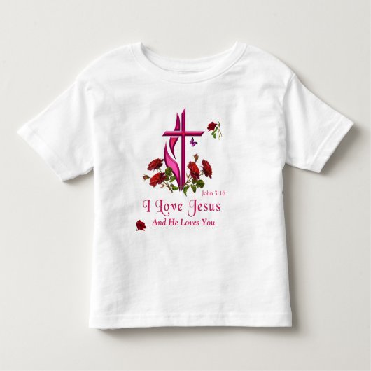 Jezus Kinder Shirts (Voorkant)