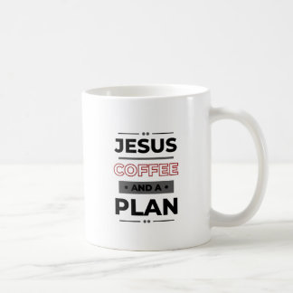 Jezus, koffie en een plan koffiemok