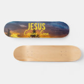 Jezus komt binnenkort skateboard (Horizontaal)