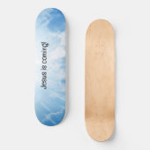 Jezus komt eraan! skateboard (Voorkant)