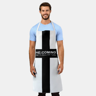 Jezus komt snel schort