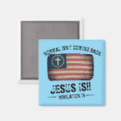 Jezus komt terug magneet (Voorkant / Achterkant)