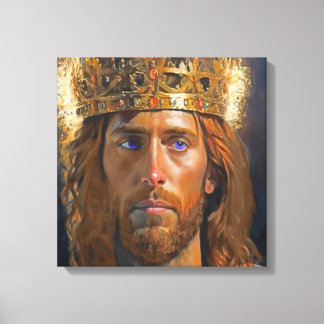 Jezus koning van Kings Canvas