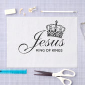 Jezus KONING VAN KINGS Tissuepapier (Craft)