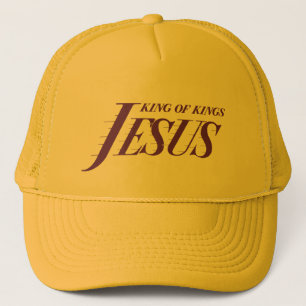 Jezus Koning van Kings Trucker Pet