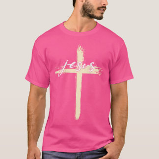 Jezus Kruis (op de rug) T-shirt