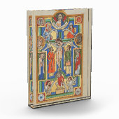 Jezus kruisigde middeleeuwse verlichting fotoblokken (Links)