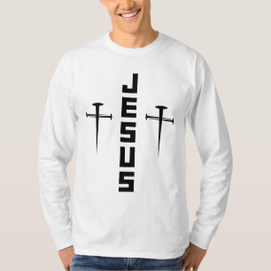 Jezus kruist Christelijk geloof voor gelovigen T-shirt