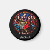 Jezus laatste maaltijd met zijn discipelen magneet (Voorkant)