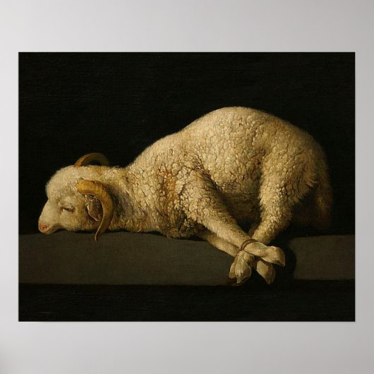 Jezus Lamb van God - Agnus Dei Poster (Voorkant)