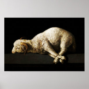 Jezus Lamb van God - Agnus Dei Poster