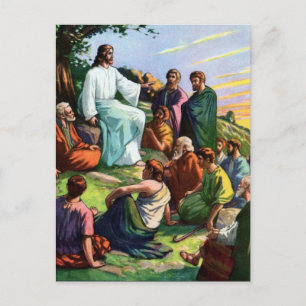 Jezus leert bidden briefkaart