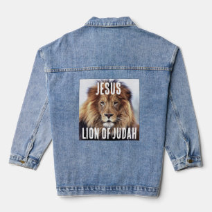 JEZUS LEEUW VAN JUDAH Denim jean jas Jacket