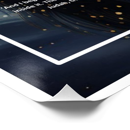 Jezus - Leeuwenkoning 3 Perfect Poster (Hoek)