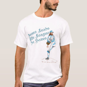 Jezus leidt de Liga in Saves T-shirt