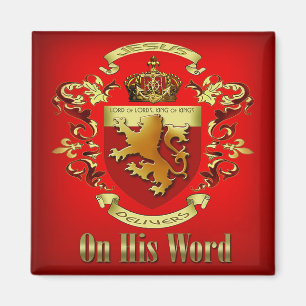 "Jezus levert zijn woord" door Cheryl Daniels Magneet