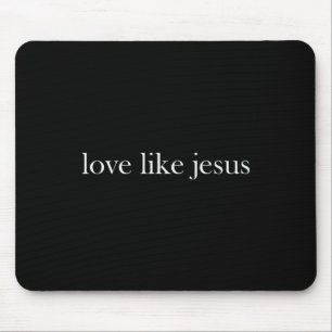Jezus Liefde Als Jezus Christelijk Kruis God Geloo Muismat