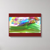 Jezus liefde canvas afdruk (Voorkant)