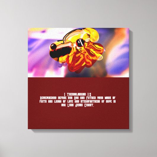 Jezus liefde canvas afdruk (Voorkant)