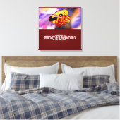 Jezus liefde canvas afdruk (Insitu (Slaapkamer))