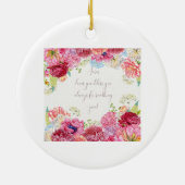 Jezus liefde keramisch ornament (Achterkant)