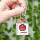 Jezus liefde sleutelhanger (Hand)