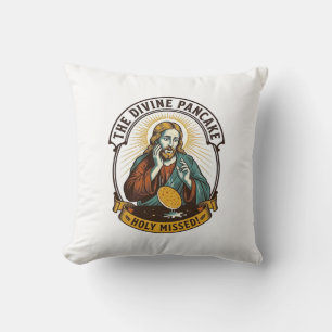 Jezus liet perfecte pannenkoek vallen bij het omdr kussen