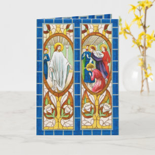 Jezus lijkt op de apostelen bij Pasen (RT 02) Kaart