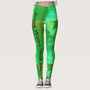 Jezus loopt met me mee... leggings