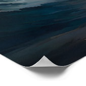 Jezus loopt op het water poster (Hoek)