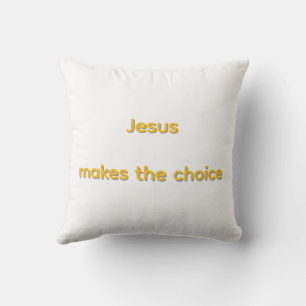 Jezus maakt de keuze kussen
