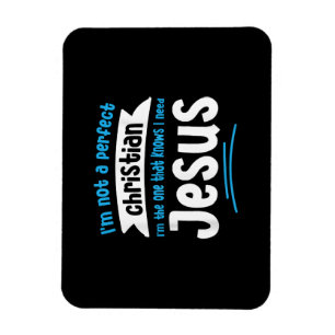 Jezus Mannen Vrouwen Kinderen Fun Christelijke Fai Magneet