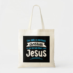 Jezus Mannen Vrouwen Kinderen Fun Christelijke Fai Tote Bag